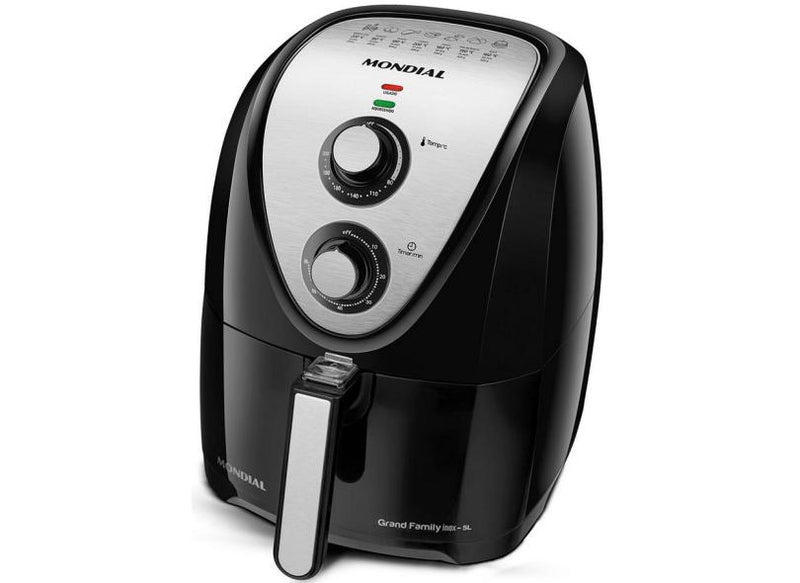 Fritadeira Sem Óleo Air Fryer 5L, Mondial, 1900W