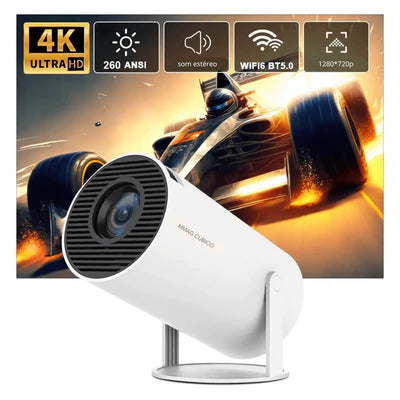 Projetor Portátil HY3OO Pro 4K