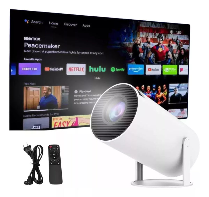 Projetor Portátil HY3OO Pro 4K
